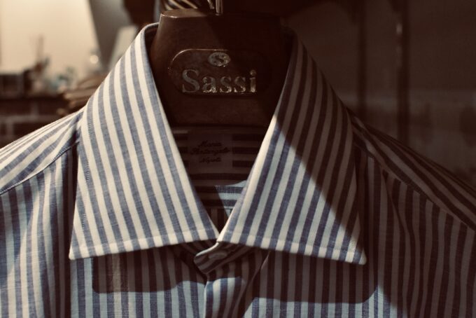 “Napoli の オーダーシャツ”