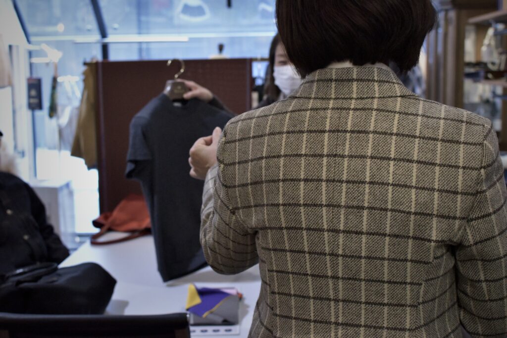 ”春” な ツイード